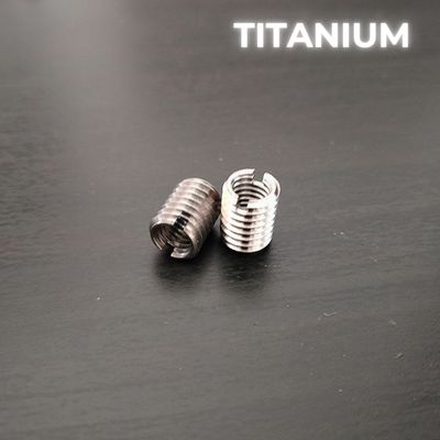 2x thread reducers M8 to M6 - 10mm - Titanium GR5