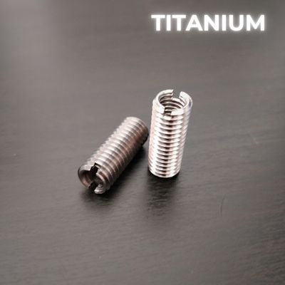 2x thread reducers M8 to M6 - 20mm - Titanium GR5
