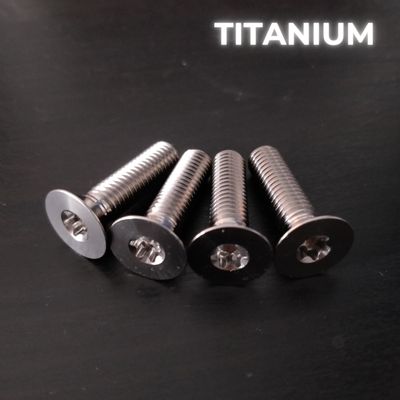 4x M8x30 screws - Titanium Gr5 - T40