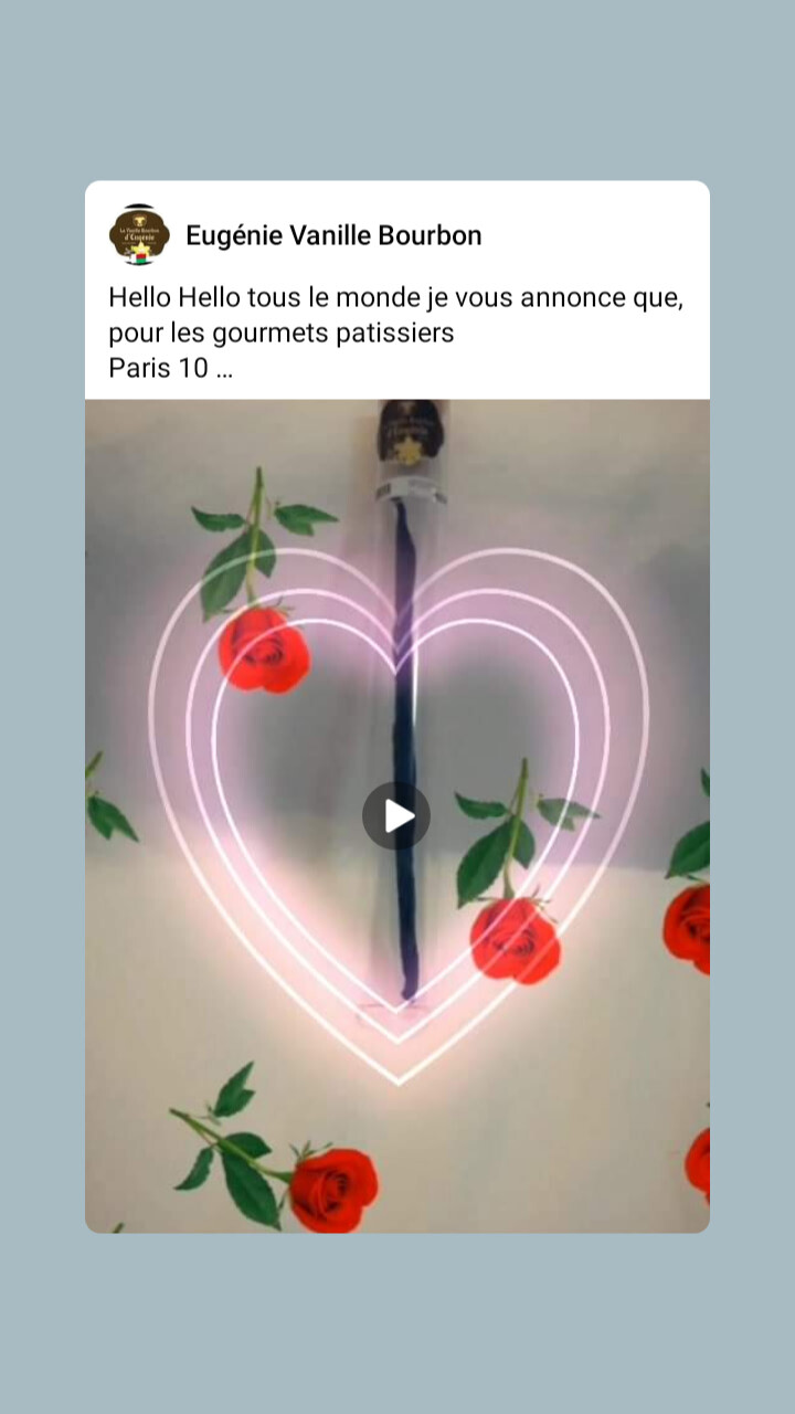 Gousse de vanille noire pâtissière non fendue
