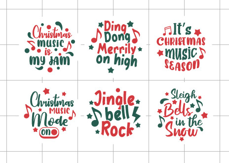 Christmas Toppers Collection 6