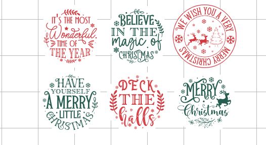 Christmas Toppers Collection 5