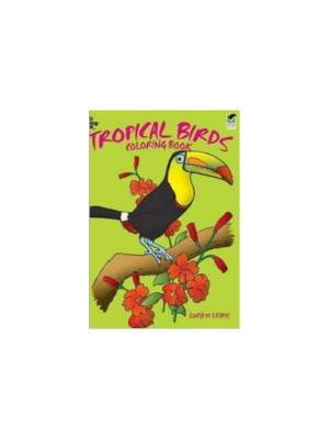 Coloring Book - Tropical Birds