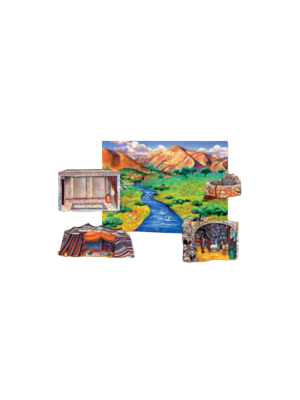 Felt Story: Hillside Scenery Board & Overlays