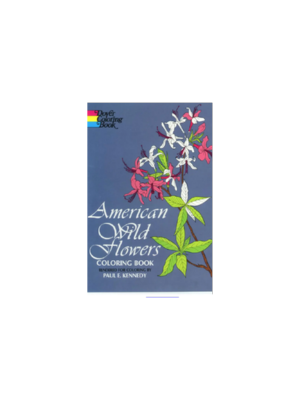 American Wild Flowers (Coloring Book)
