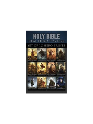 Bible 12 Set 11x17 Real Hero Posters