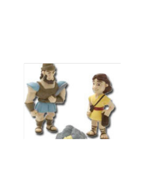David and Goliath - Figure