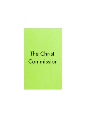 Christ Commission, The