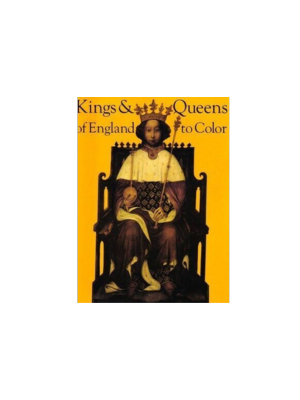 Kings & Queens of England (Coloring Book)