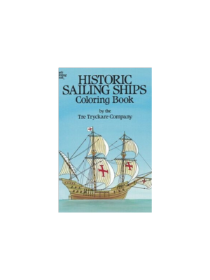 Coloring Book - Historic Sailing Ships