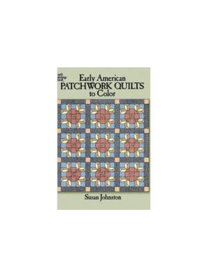 Early American Patchwork Quilt Designs (Coloring Book)