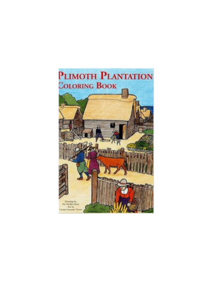 Plimoth Plantation (Coloring Book)