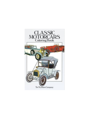 Coloring Book - Classic Motorcars
