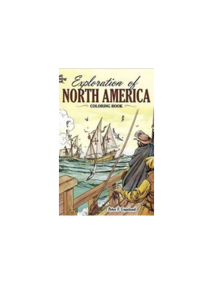 Exploration of North America (Coloring Book)