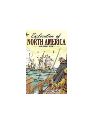 Coloring Book - Exploration of North America