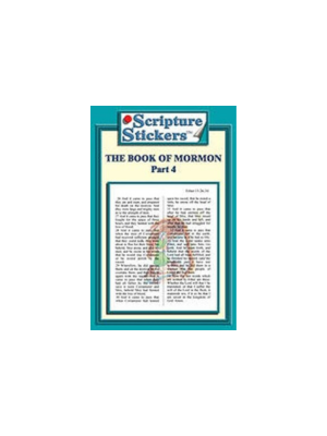 Scripture Stickers Book of Mormon Part 4/71 count