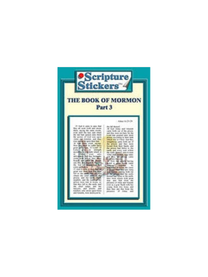 Scripture Stickers Book of Mormon Part 3/50 count