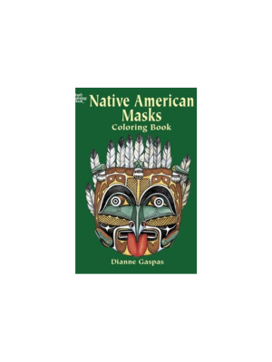 Native American Masks (Coloring Book)