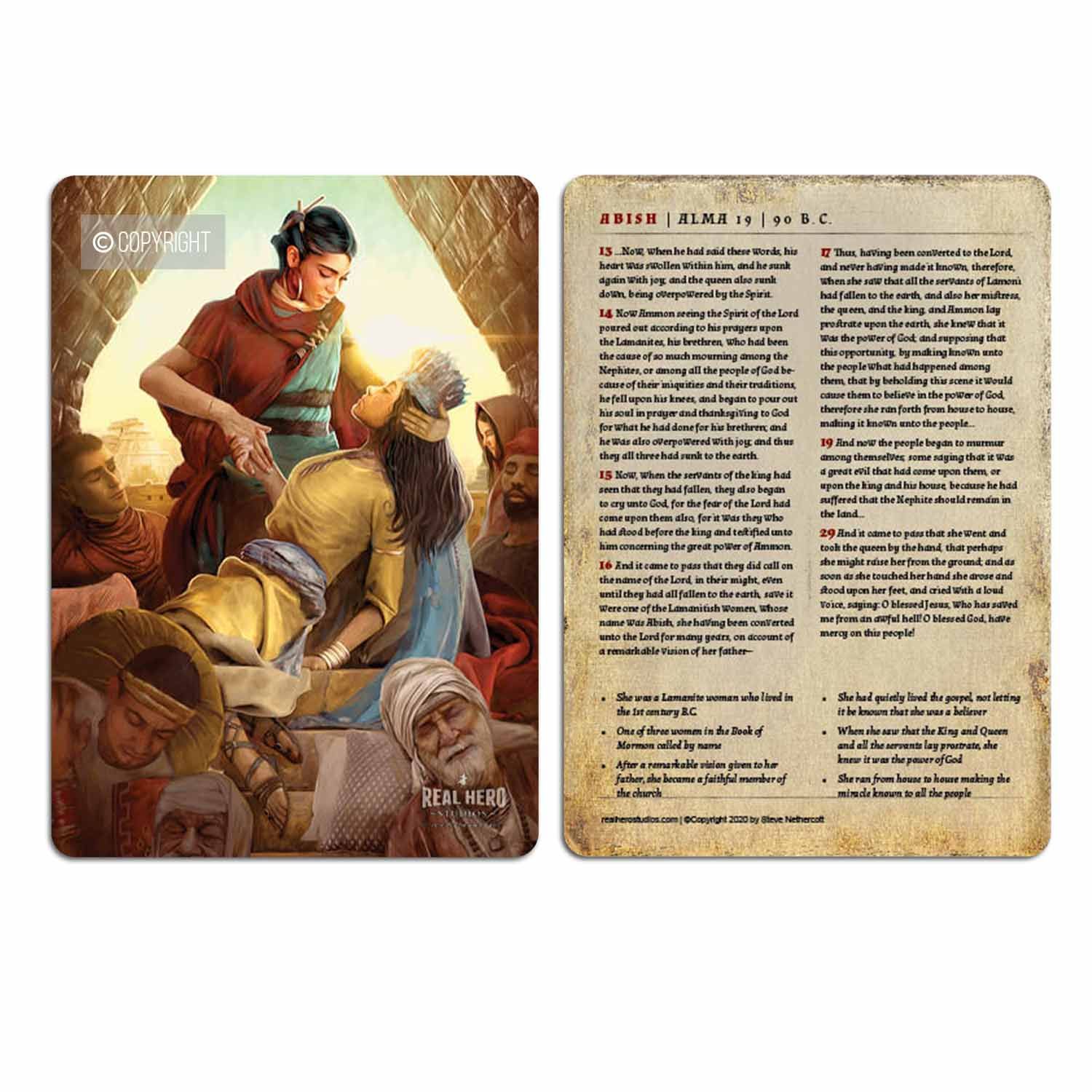 Abish 5x7 Card
