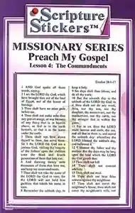 Scripture Stickers Preach My Gospel Lesson 4