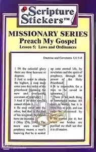 Scripture Stickers Preach My Gospel Lesson 5