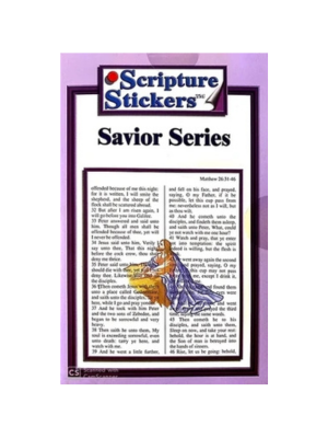 Scripture Stickers Savior Series