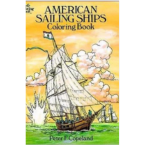 American Sailing Ships (Coloring Book) American Sailing Ships (Coloring Book)