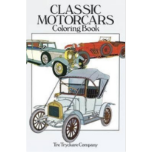 Classic Motorcars (Coloring Book)