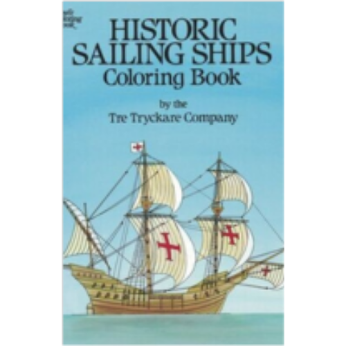 Coloring Book - Historic Sailing Ships