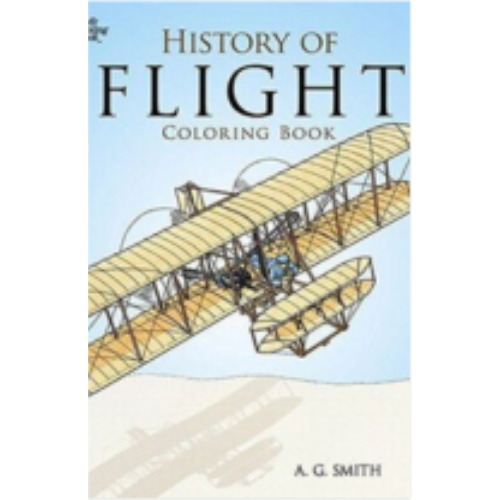 History of Flight (Coloring Book)