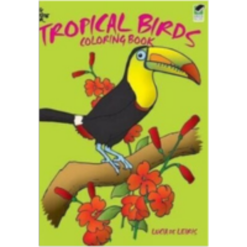 Coloring Book - Tropical Birds