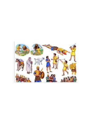 Felt Story: David and Goliath