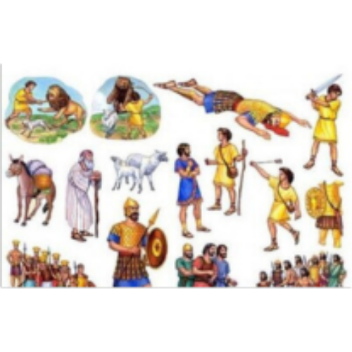 Felt Story: David and Goliath Felt Story: David and Goliath