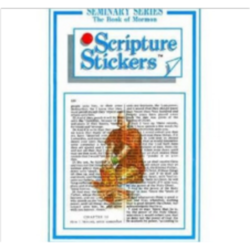 Scripture Stickers - Seminary Book of Mormon