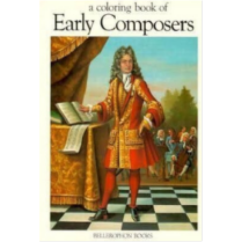 Coloring Book of Early Composers Coloring Book of Early Composers