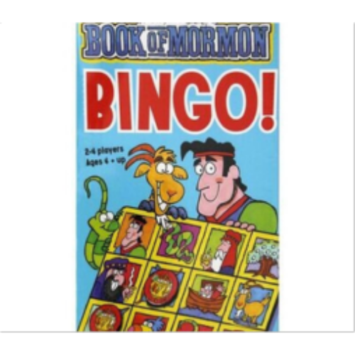 Book of Mormon Bingo Book of Mormon Bingo
