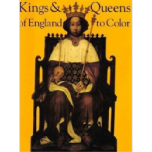 Kings & Queens of England (Coloring Book)