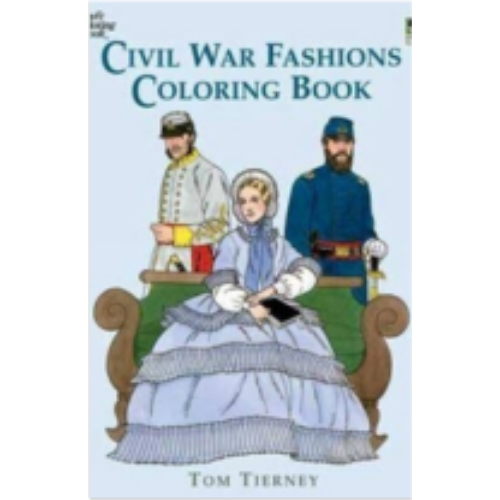 Civil War Fashions (Coloring Book)