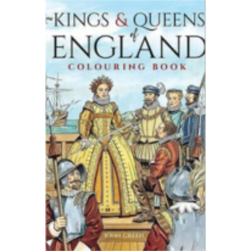 Kings & Queens of England (Coloring Book)