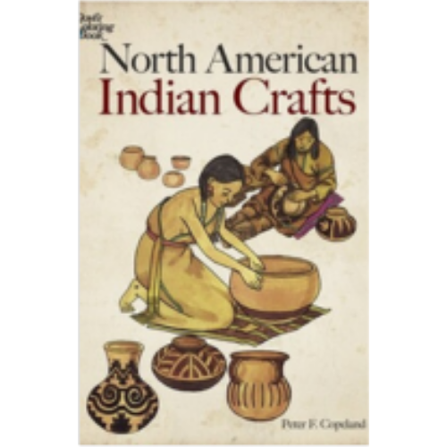 North American Indian Crafts (Coloring Book)