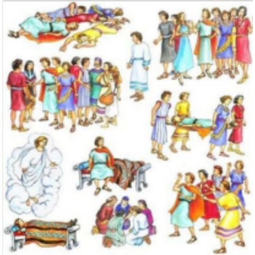 Alma The Younger & Four Sons of Mosiah - Felt Story