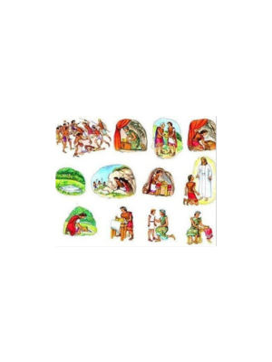 Mormon and Moroni - Felt Story