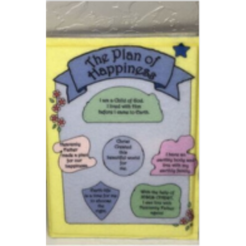 Creating a World & The Plan of Happiness - Felt Toggle Creating a World & The Plan of Happiness - Felt Toggle