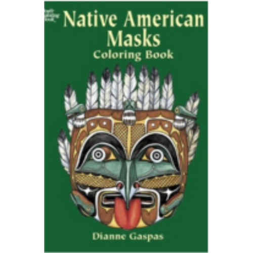Native American Masks (Coloring Book) Native American Masks (Coloring Book)