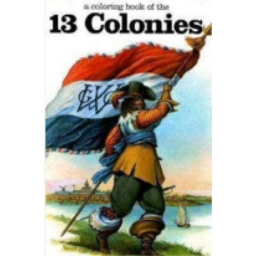 13 Colonies, The - A Coloring Book