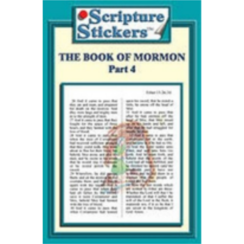 Scripture Stickers - Book of Mormon Part 4 Scripture Stickers - Book of Mormon Part 4