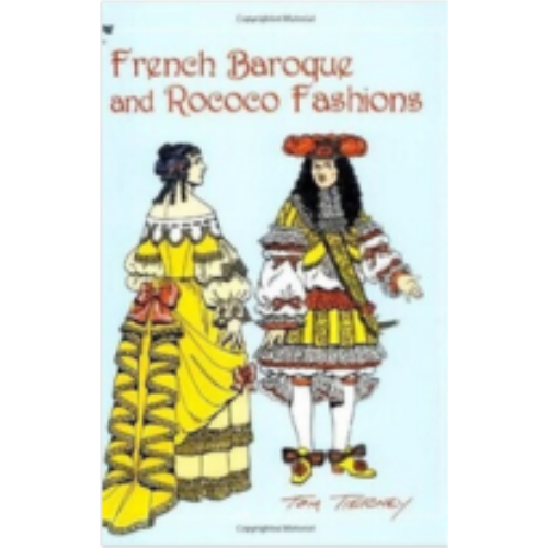 French Baroque and Rococo Fashions (Coloring Book)