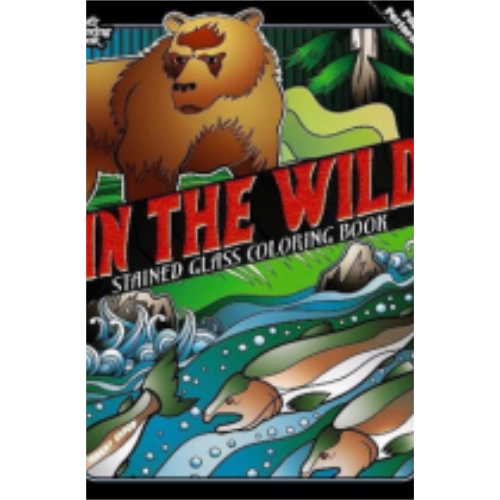 In the Wild Stained Glass (Coloring Book)