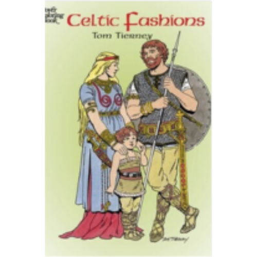 Celtic Fashions (Coloring Book)