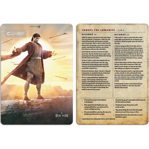 Samuel the Lamanite 5x7 Card